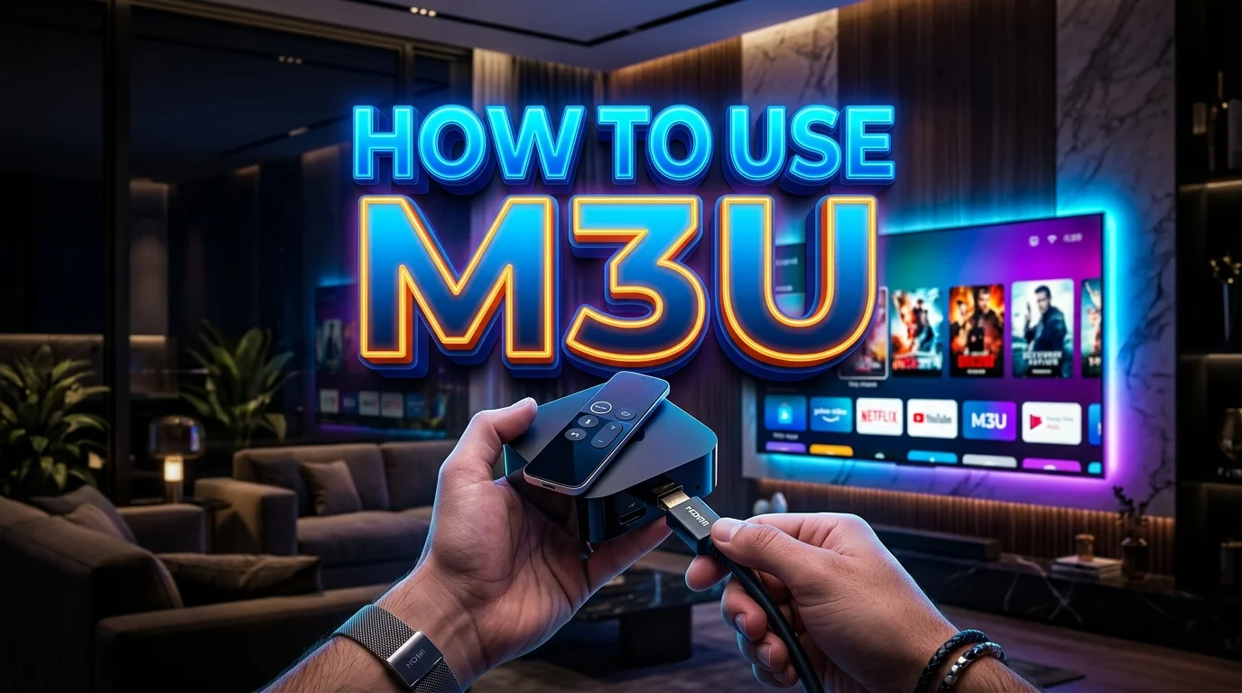 How to use M3U playlist on VLC Media Player