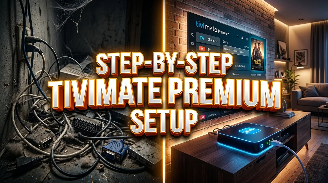 Step-by-step TiviMate Premium Setup Guide