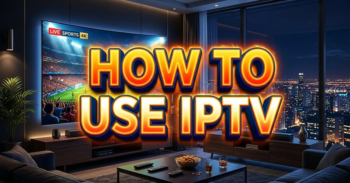 How To Use Iptv On Apple Tv 4k