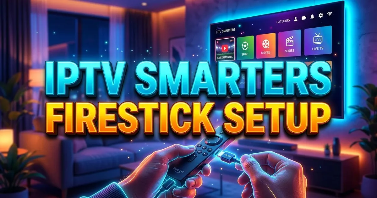 Iptv Smarters Firestick Setup