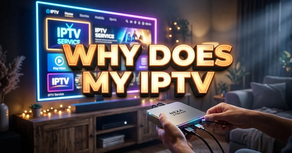Why Does My Iptv Freeze During Football