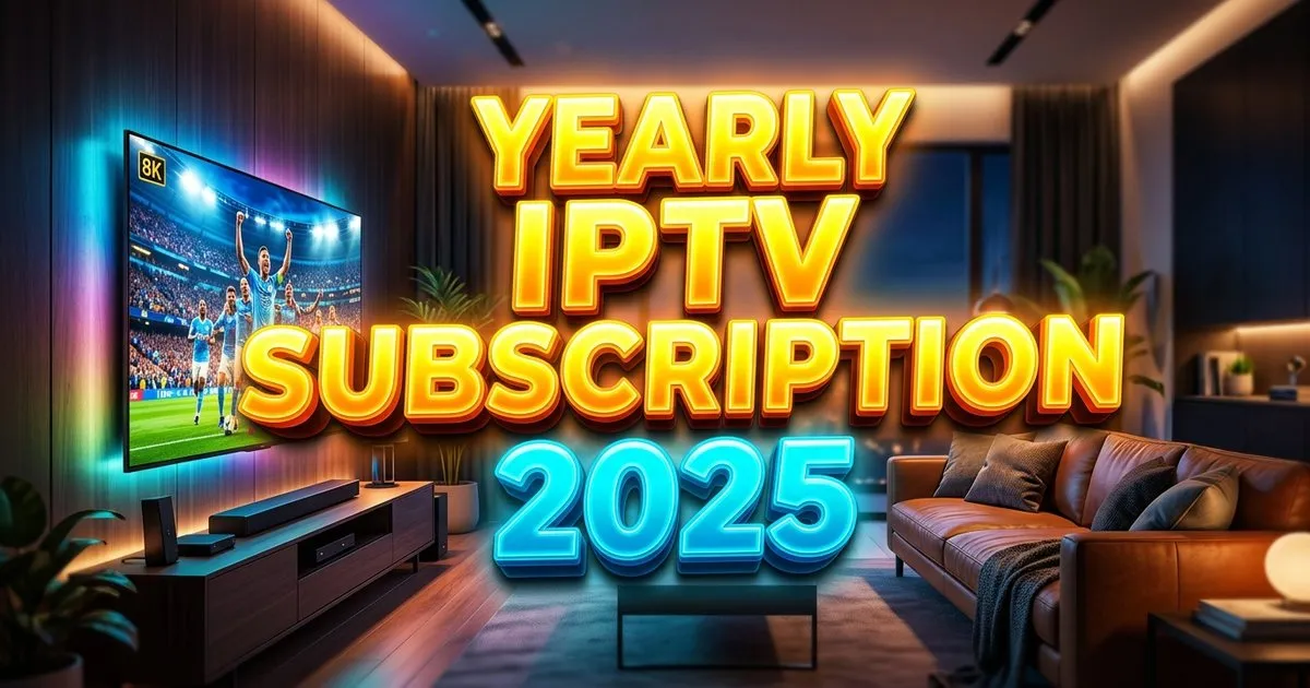 Yearly Iptv Subscription